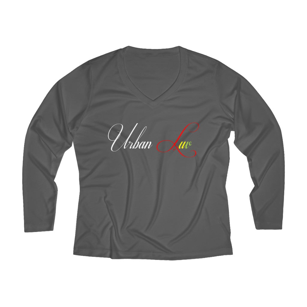 Women's Long Sleeve Performance V-neck Tee