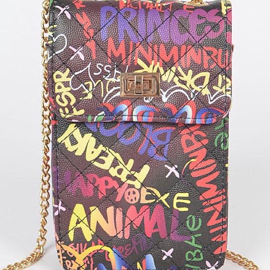 Graffiti crossbody