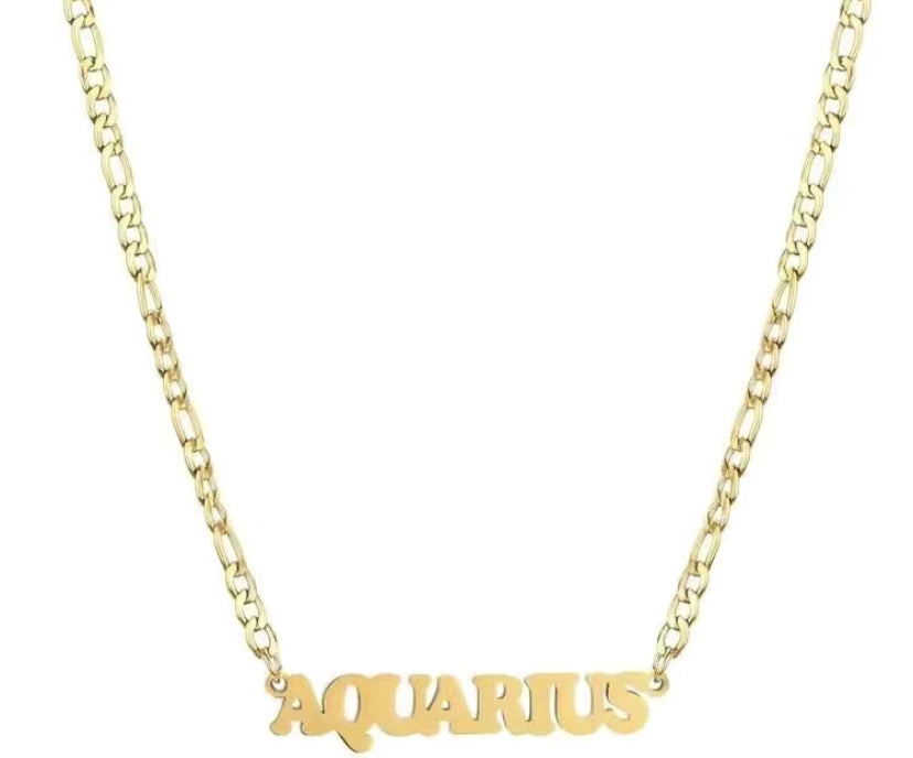 Zodiac necklaces