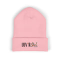 Luv’r Girl Cuffed Beanie (Embroidery)