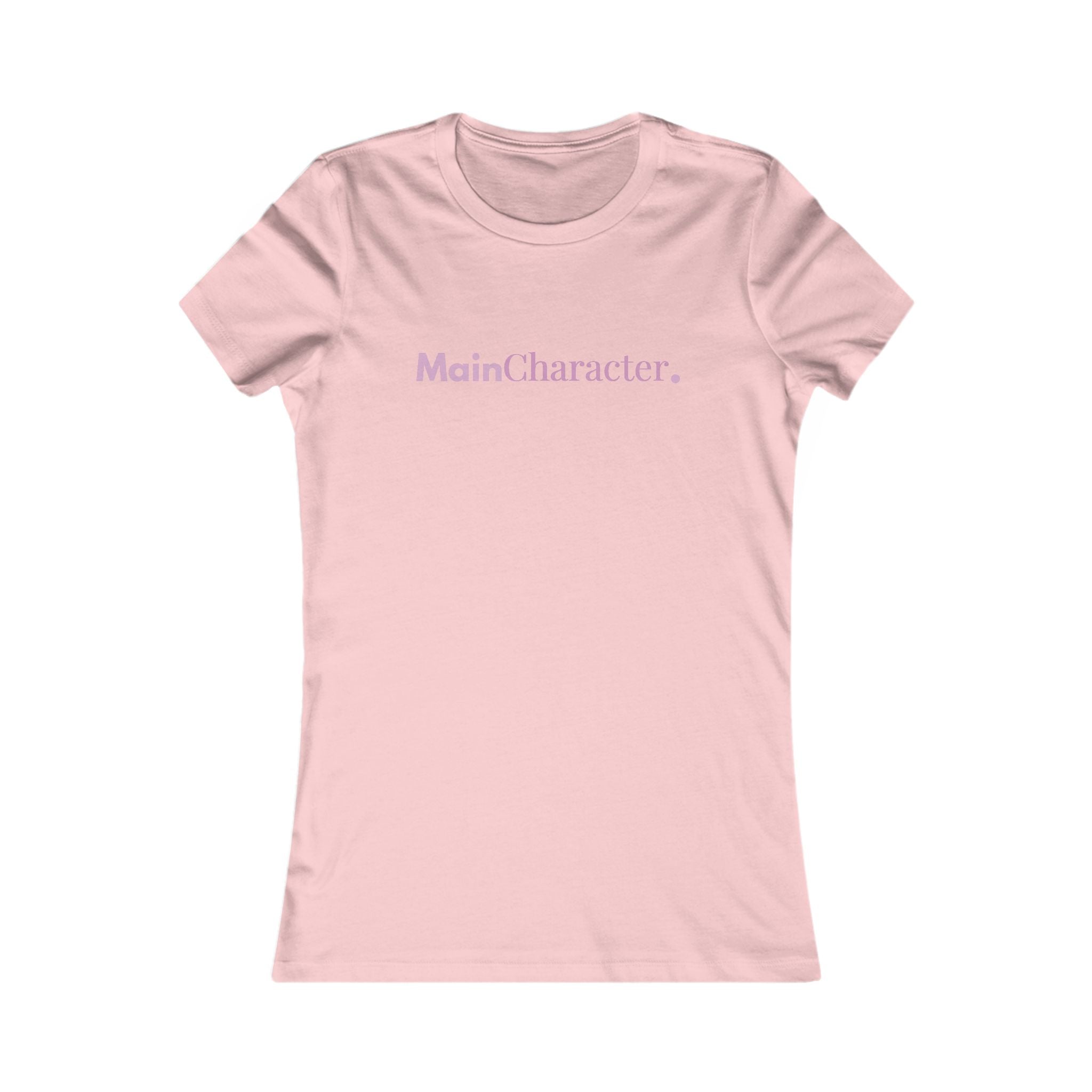 Main Character Custom Crop Top — "Main Character" Personalized Graphic Tee for Confident Women