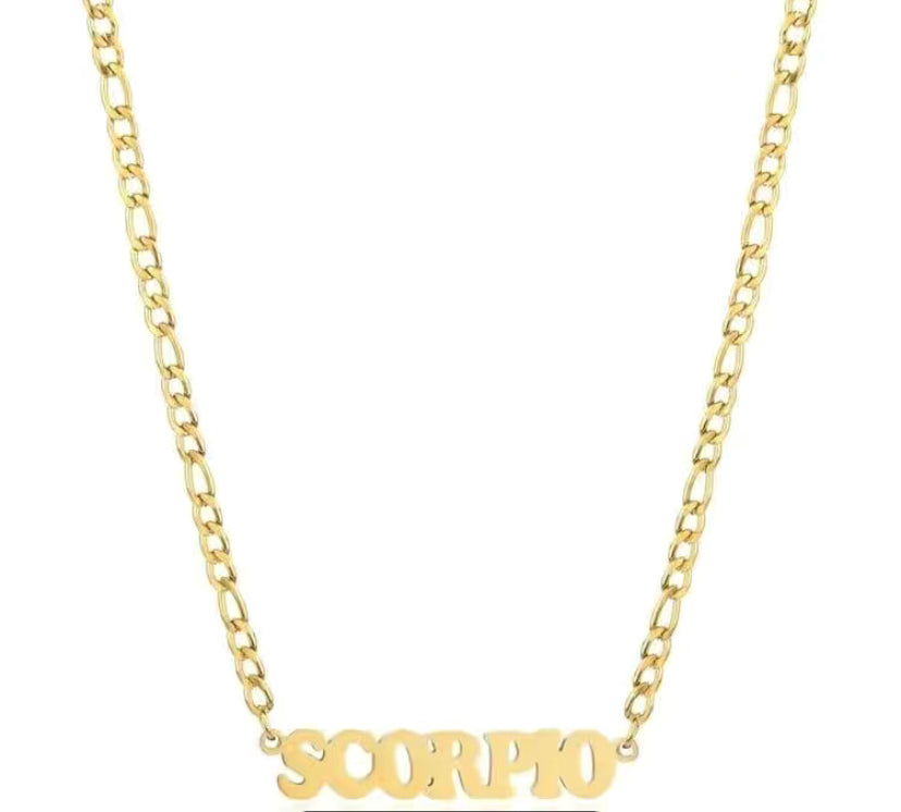 Zodiac necklaces