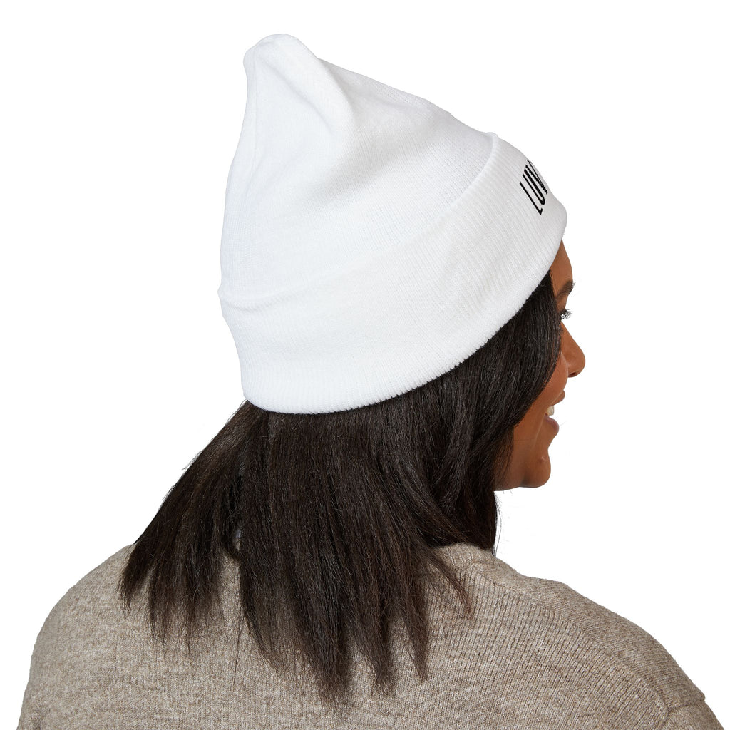 Luv’r Girl Cuffed Beanie (Embroidery)