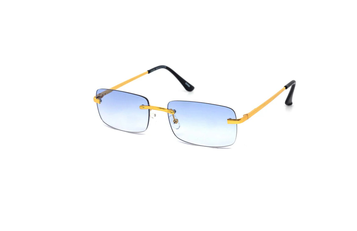 Rimless sunglasses