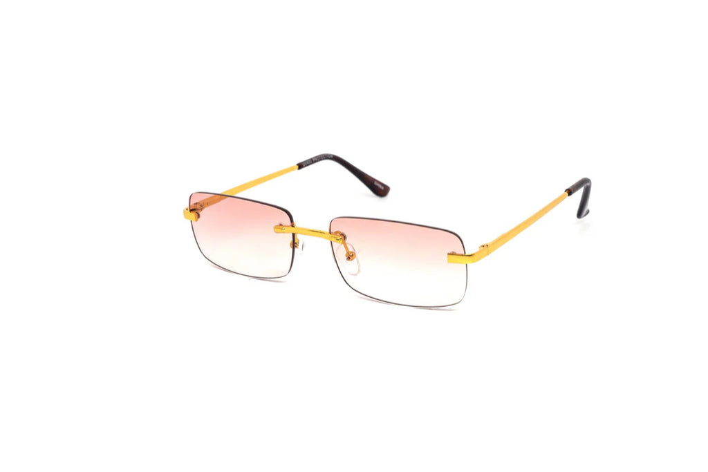 Rimless sunglasses