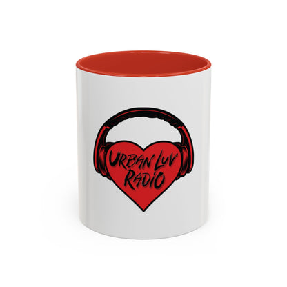 Urban Luv Radio Accent Coffee Mug - Perfect Gift for Music Lovers