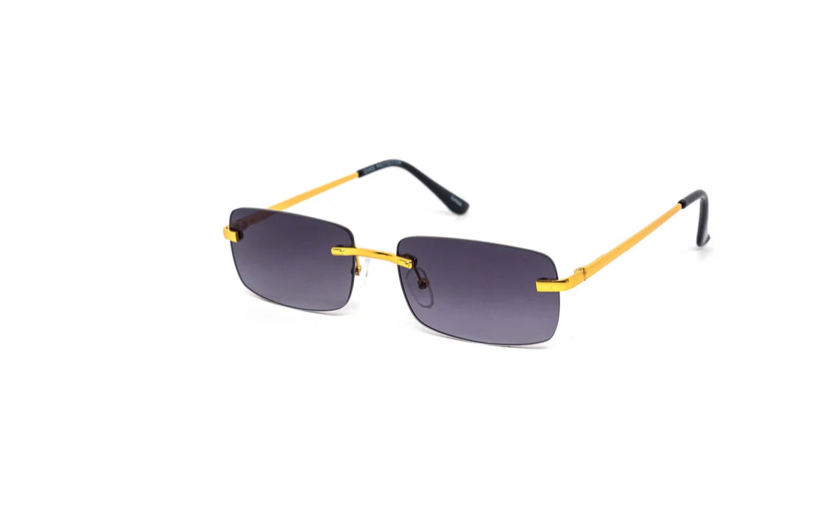 Rimless sunglasses