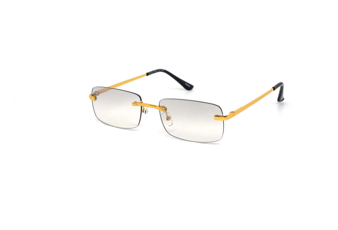 Rimless sunglasses