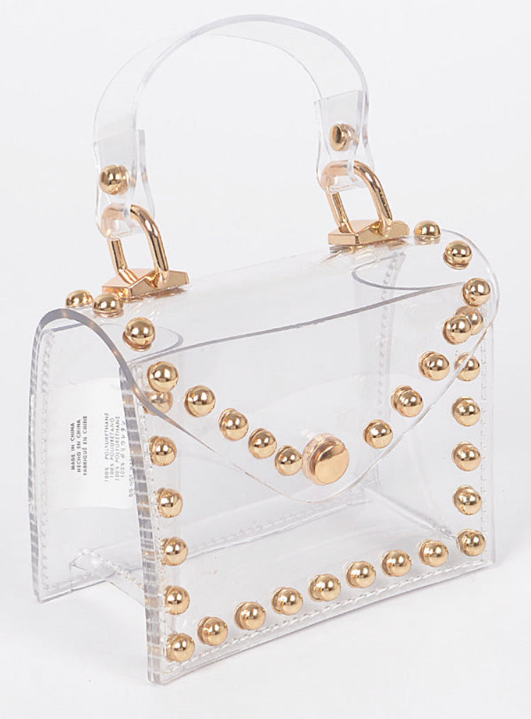 Star studded handbag