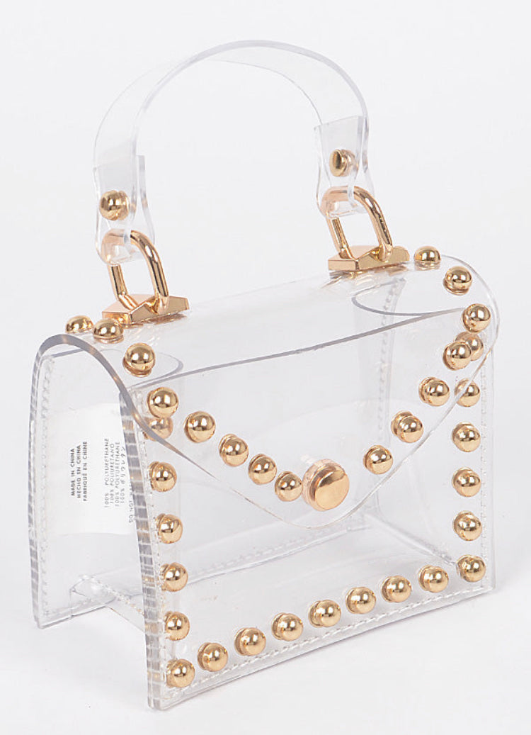 Star studded handbag