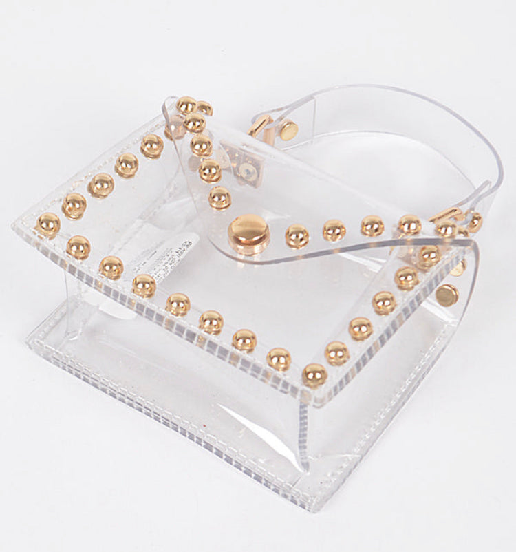 Star studded handbag