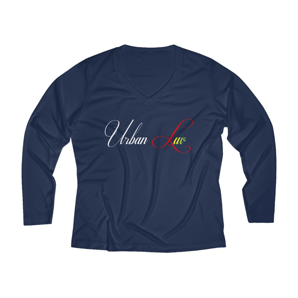 Women's Long Sleeve Performance V-neck Tee