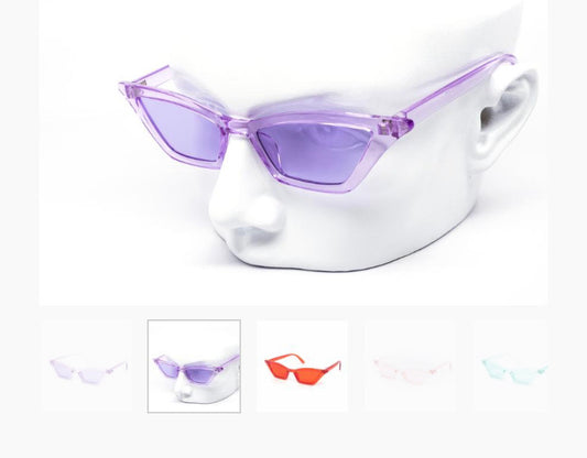 Chunky color sunglasses