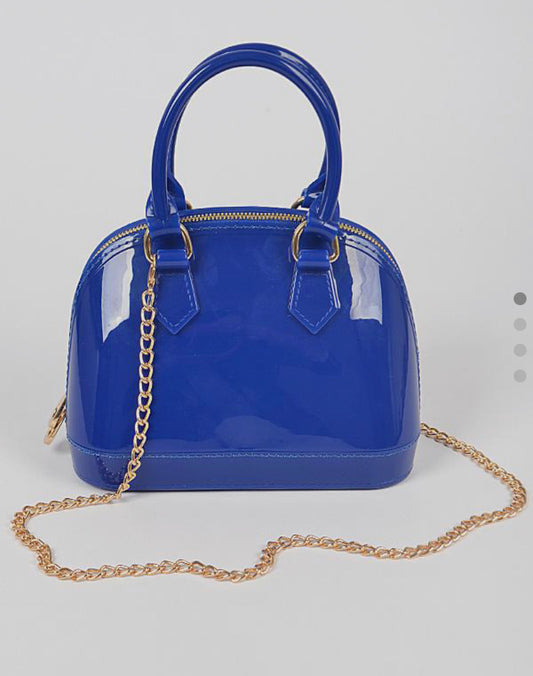 Royal blue handbag/clutch
