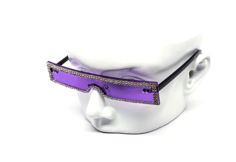 Diamond trim sunglasses