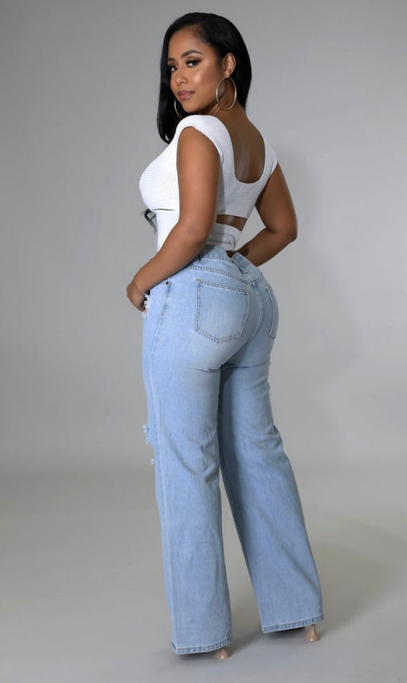 Wide Leg Jeans