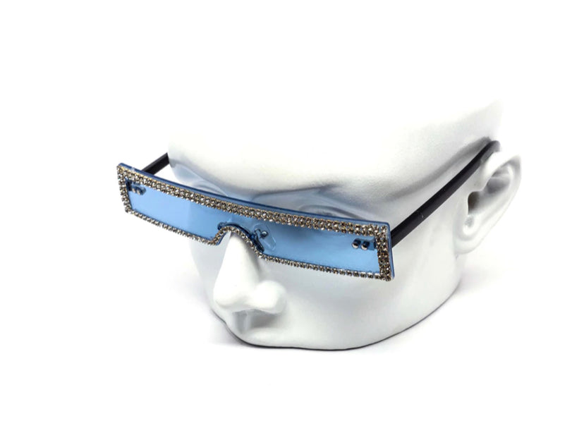 Diamond trim sunglasses