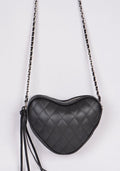 Black Heart Crossbody bag