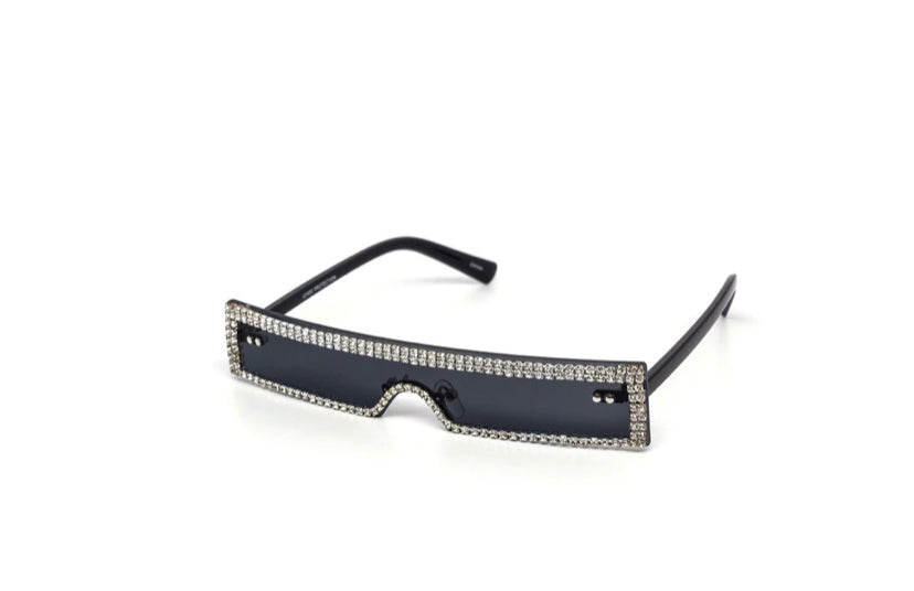 Diamond trim sunglasses