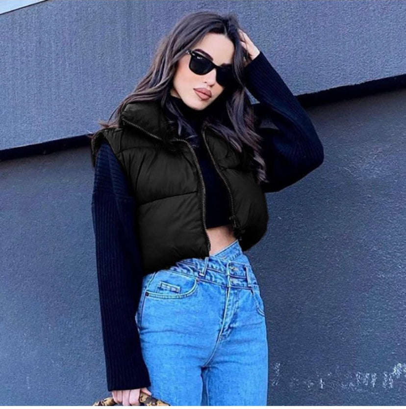 Black Bubble Vest