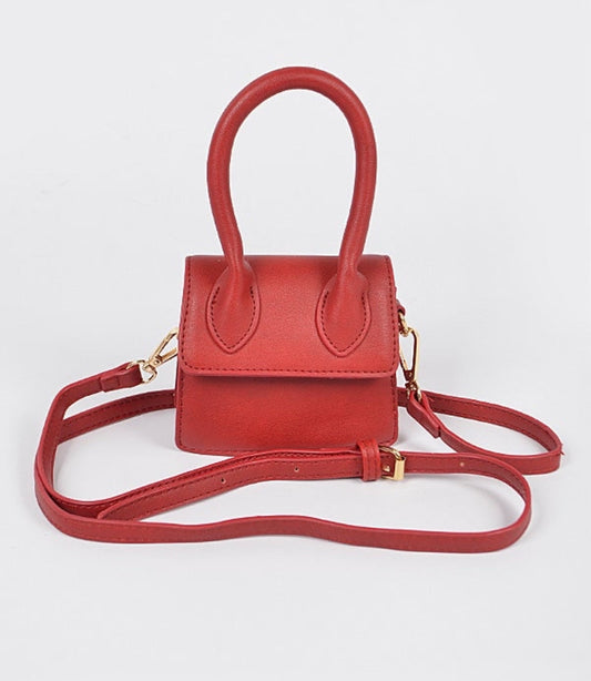 Red mini clutch/crossbody