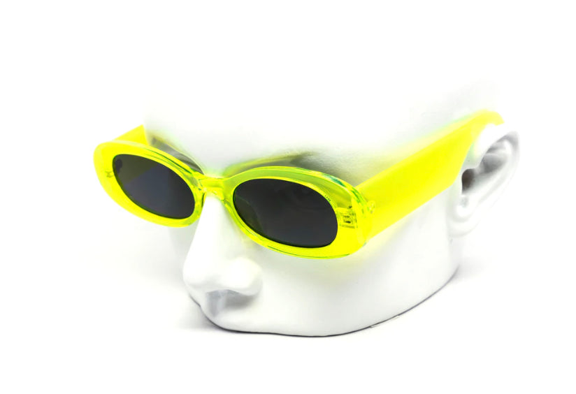 Chunky Neon Retro sunglasses